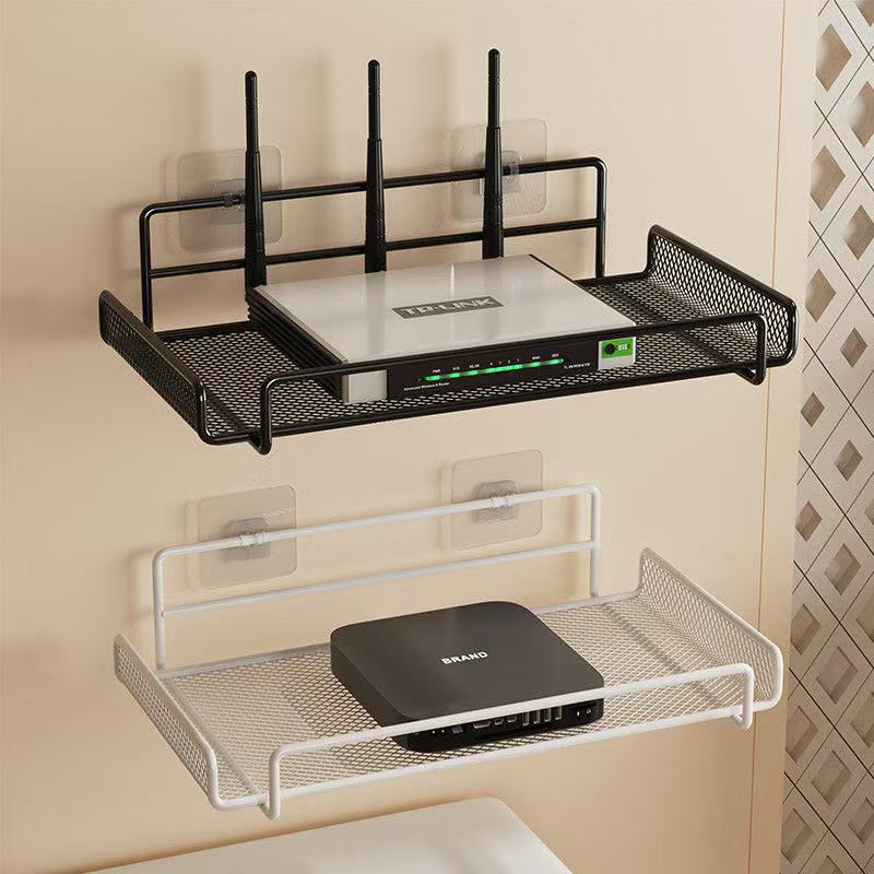 Kitchen Gadgets Organizer - Stainless Steel Wall-Mounted Router Shelf No