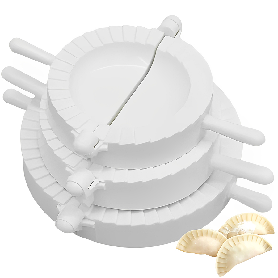 Kitchen Gadgets Dumpling Maker - 3pcs/set 7-10cm Plastic Dumpling Maker Convenient