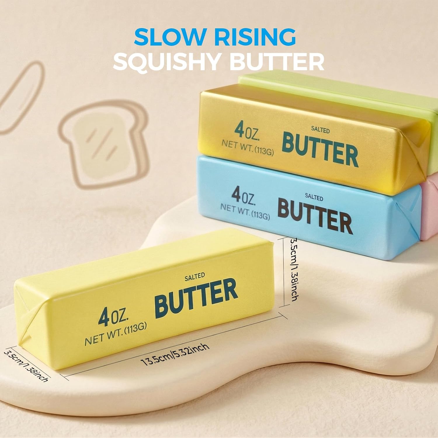 New Soft Slow Rebound Butter S - Kitchen Gadgets New Products recension och pris