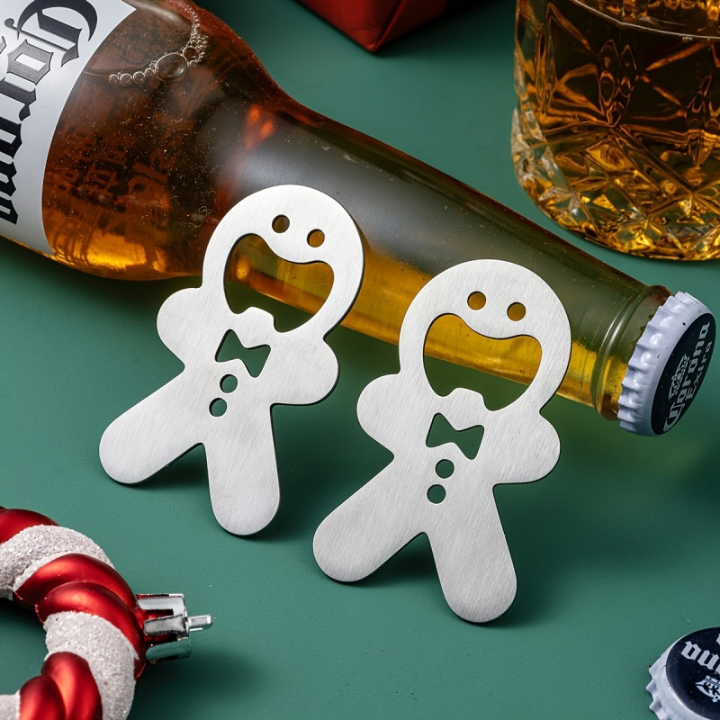 Gingerbread Man Bottle Opener  - Kitchen Gadgets For Men recension och pris