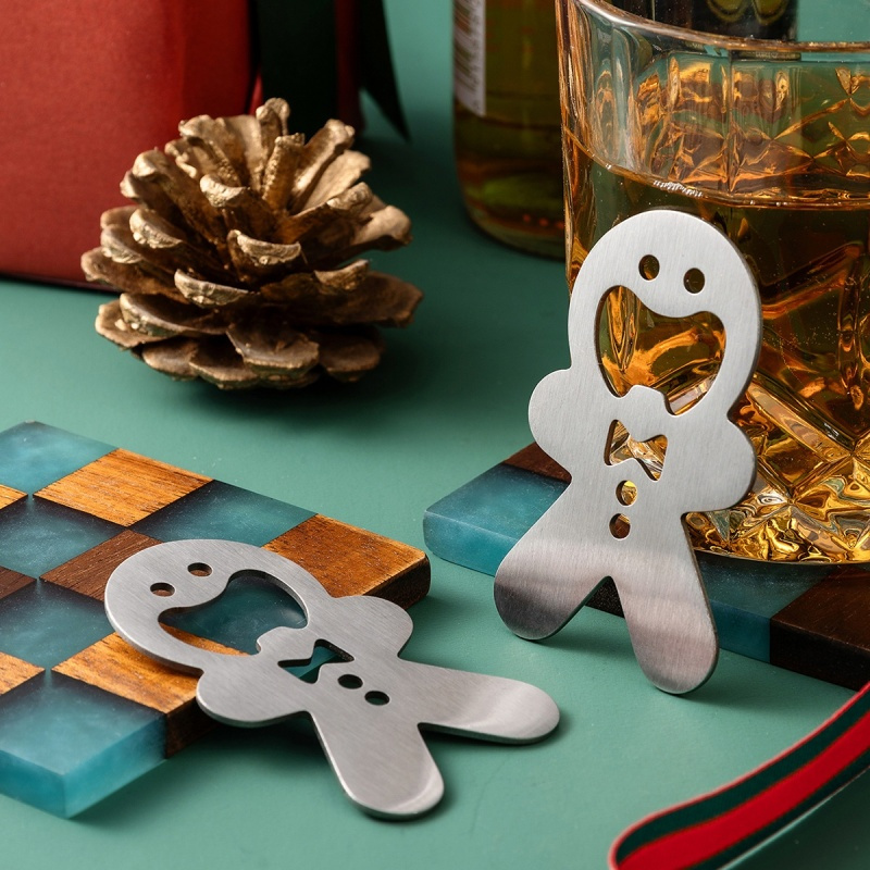 Gingerbread Man Bottle Opener  - Kitchen Gadgets For Men recension och pris