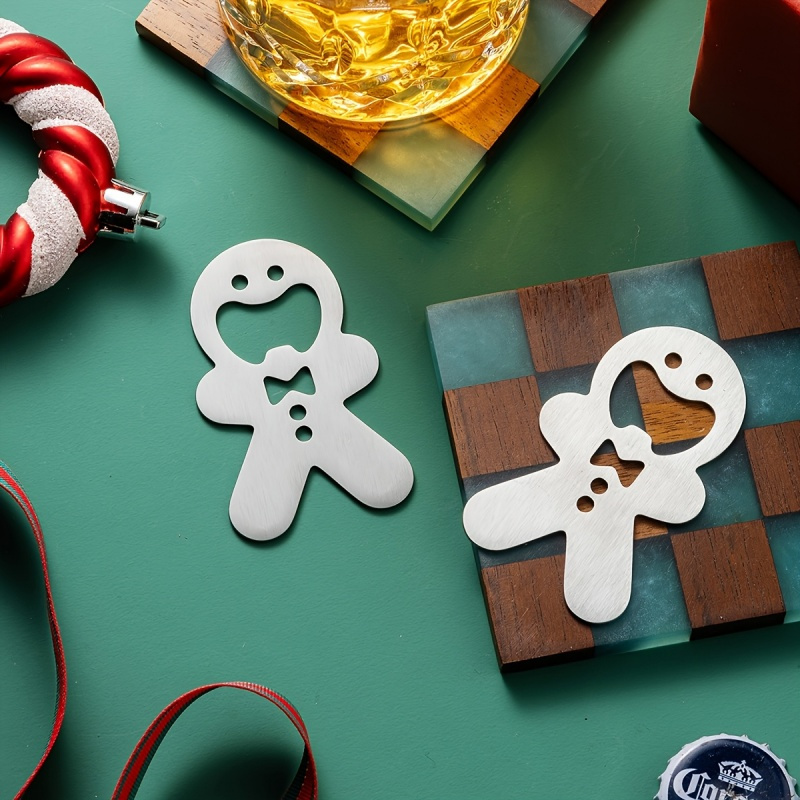 Gingerbread Man Bottle Opener  - Kitchen Gadgets For Men recension och pris