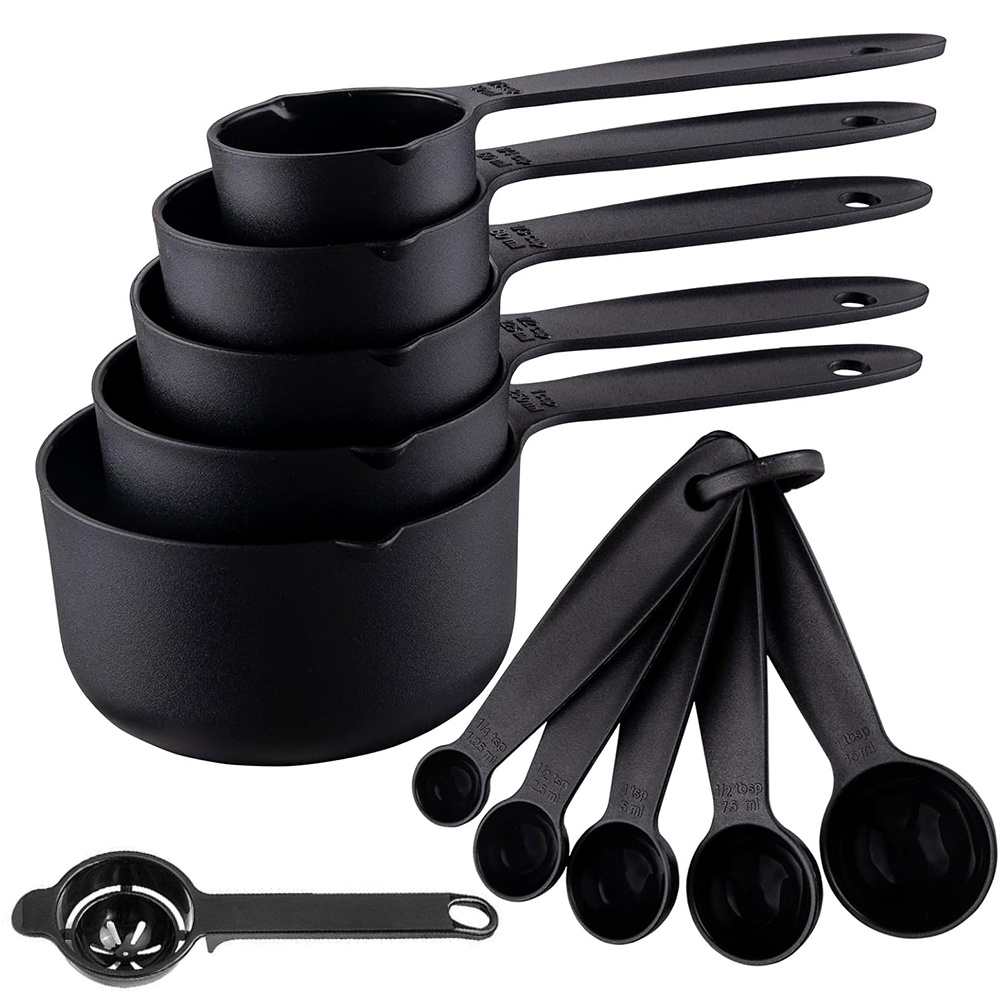 11pcs Plastic Measuring Cups&E - Egg Separator Tool recension och pris