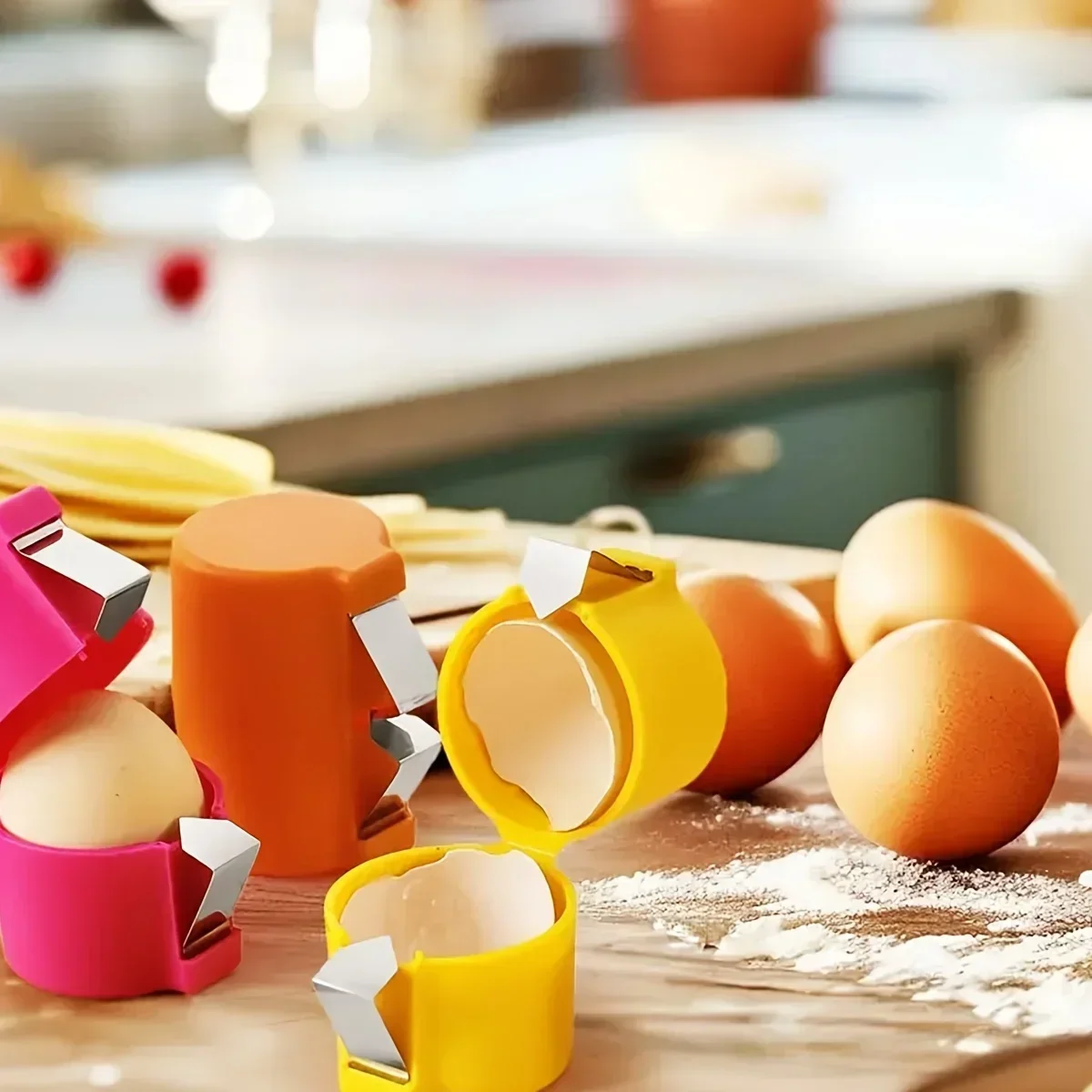 1/3pcs-New Egg Shell Opener Pr - Egg Separator Tool recension och pris