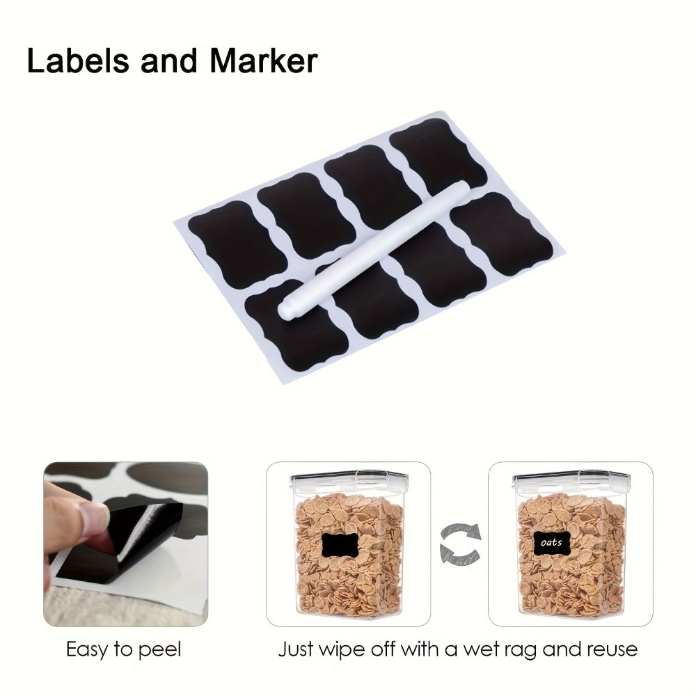 24Pcs Food Storage Containers  - Kitchen Gadgets Organizer recension och pris