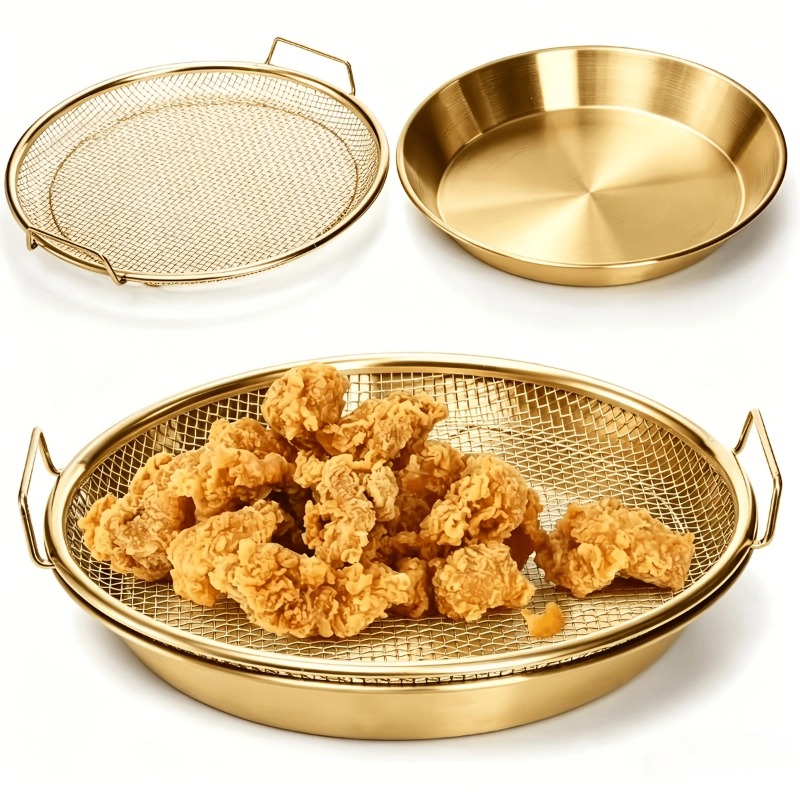 Gold Heavy Duty Deep Fryer Rac - Kitchen Gadgets Gold recension och pris