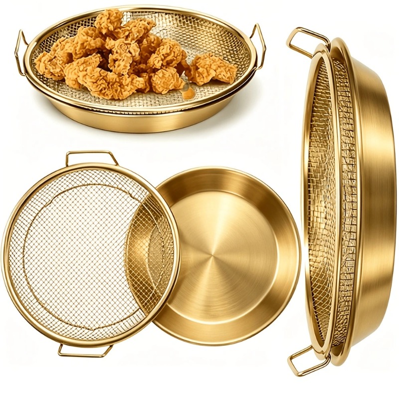Gold Heavy Duty Deep Fryer Rac - Kitchen Gadgets Gold recension och pris