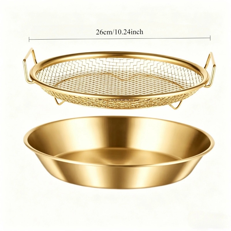 Gold Heavy Duty Deep Fryer Rac - Kitchen Gadgets Gold recension och pris
