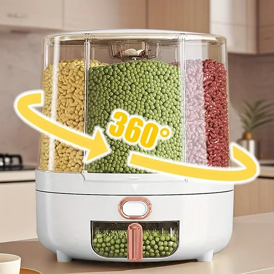 6-Compartment 360° Rotating Ai - Kitchen Gadgets Organizer recension och pris