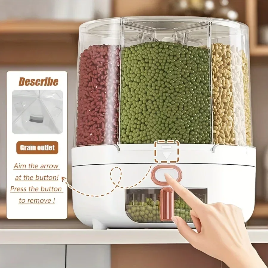 6-Compartment 360° Rotating Ai - Kitchen Gadgets Organizer recension och pris