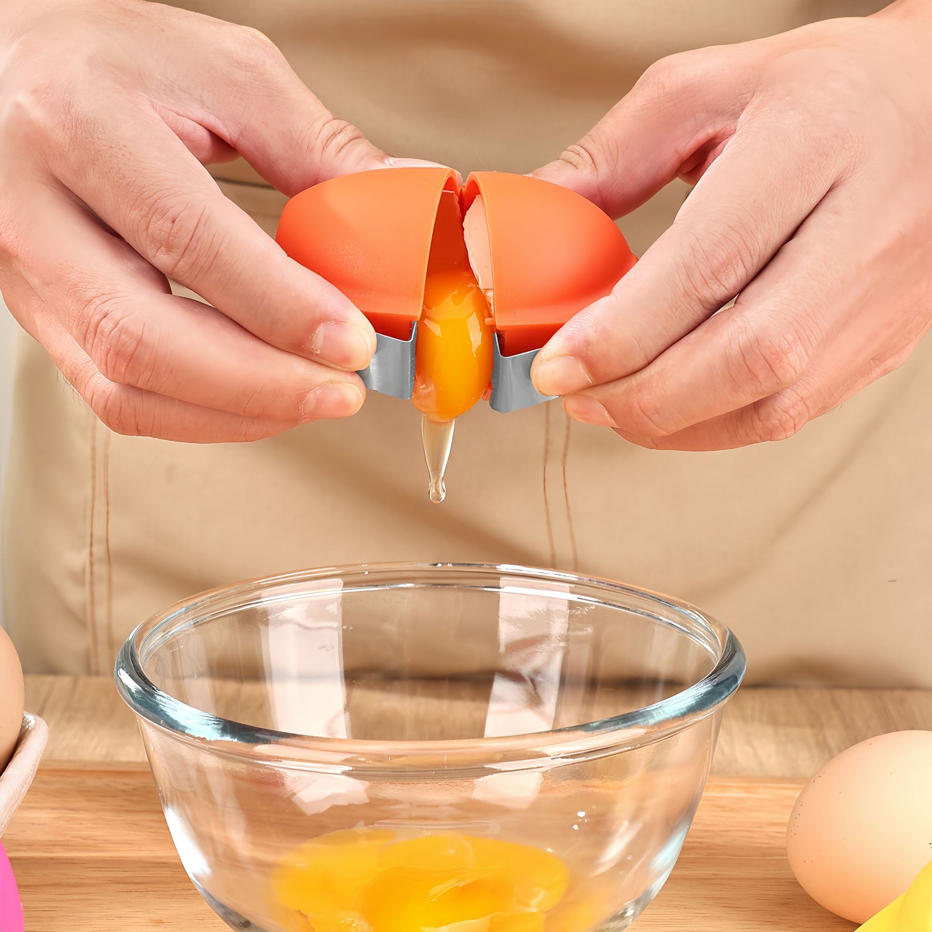 1/3PCS Easy Egg Shell Opener,P - Egg Separator Tool recension och pris