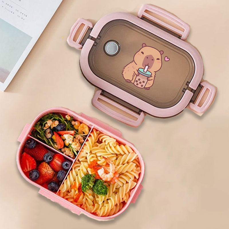 Capybara Bento Lunch Box Anime - Kitchen Gadgets Organizer recension och pris