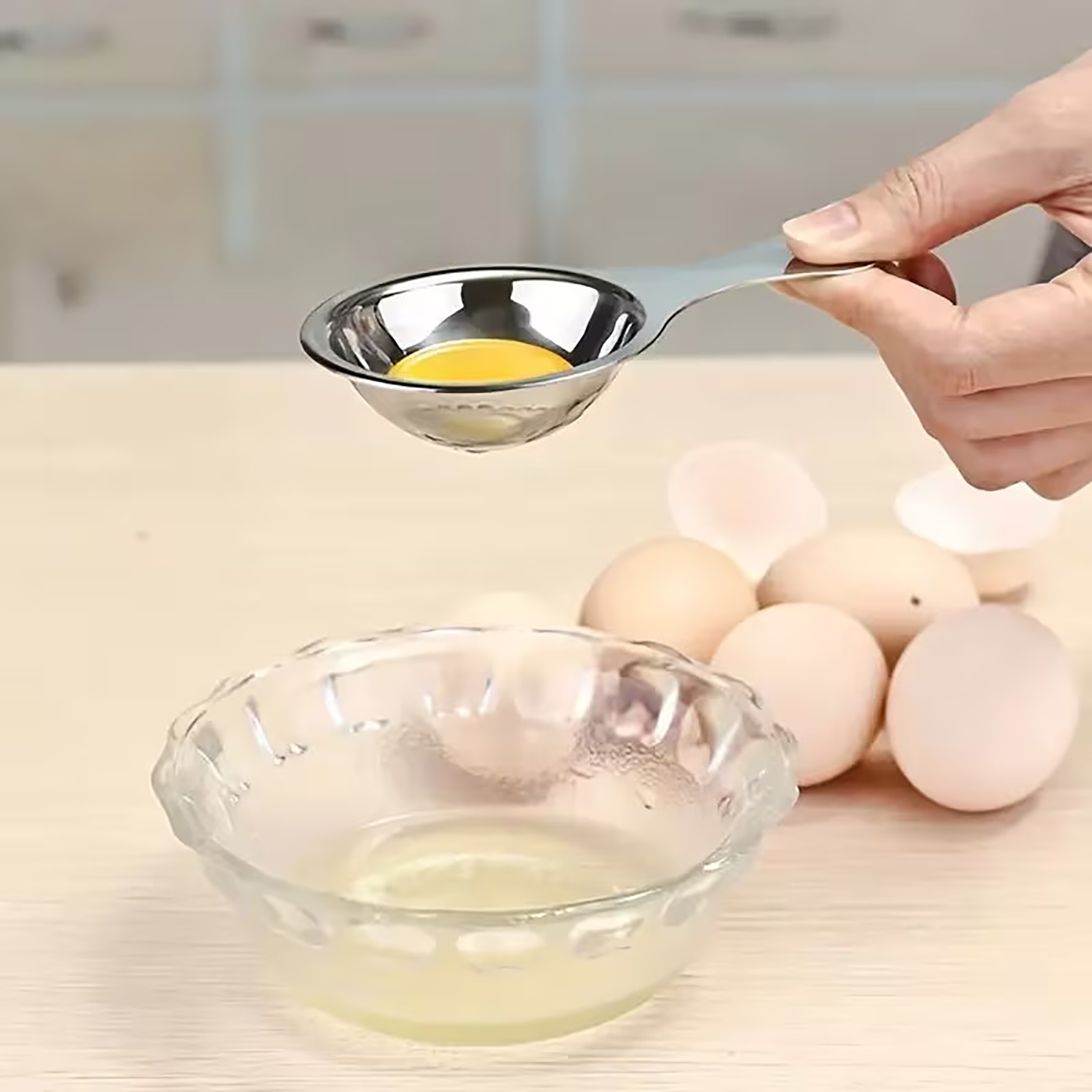 Stainless Steel  Egg Separator - Egg Separator Tool recension och pris