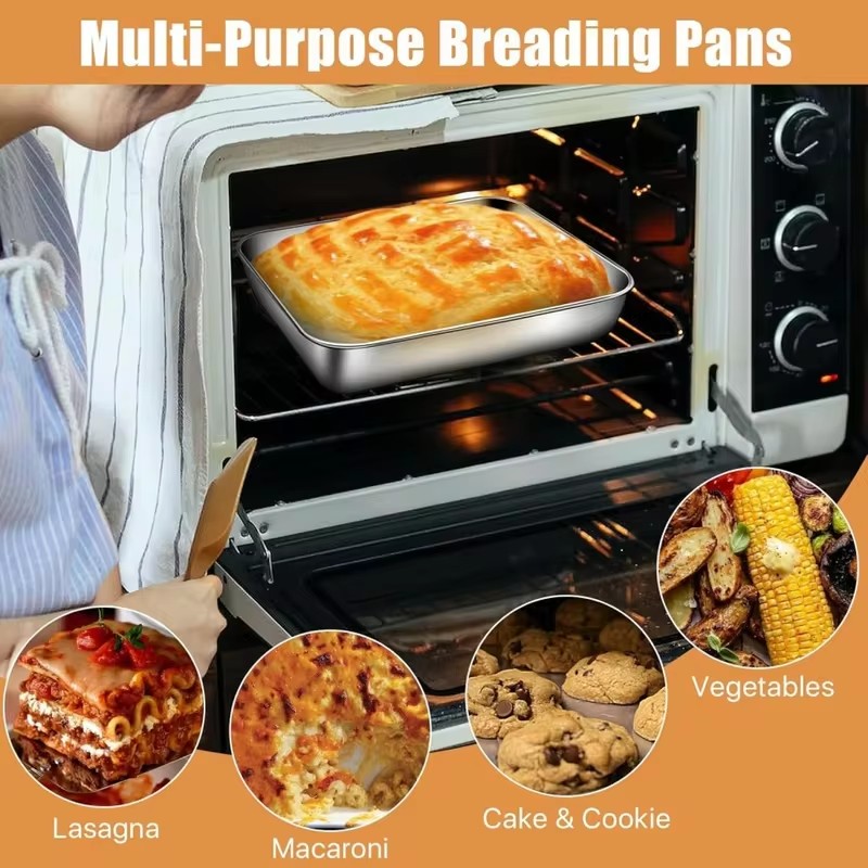 3-Piece Stainless Steel Food S - Kitchen Gadgets Organizer recension och pris