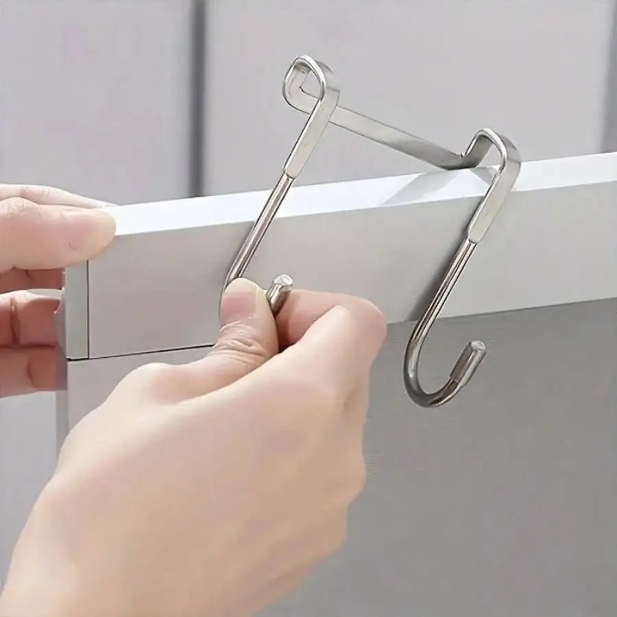 1/5pcs Stainless Steel Double  - Kitchen Gadgets Organizer recension och pris