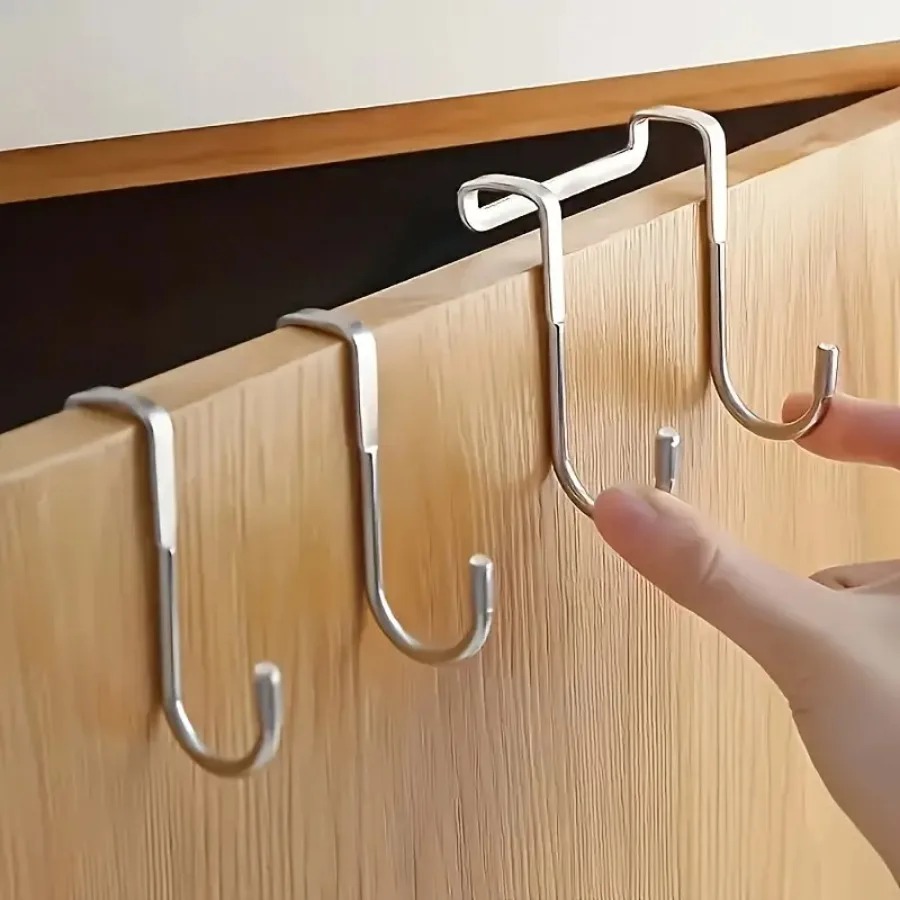 1/5pcs Stainless Steel Double  - Kitchen Gadgets Organizer recension och pris