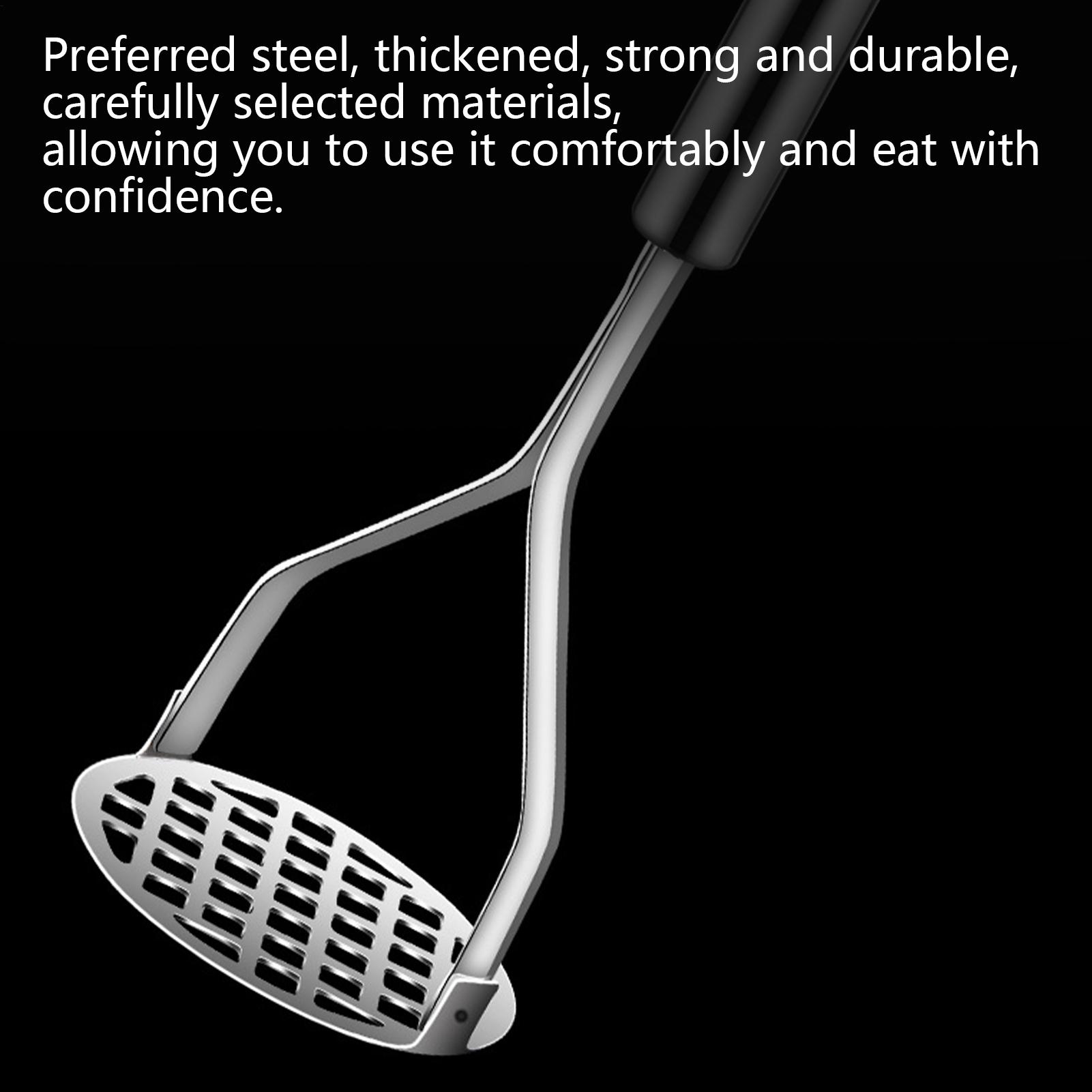 Manual Potato Masher Stainless - Kitchen Gadgets For Men recension och pris