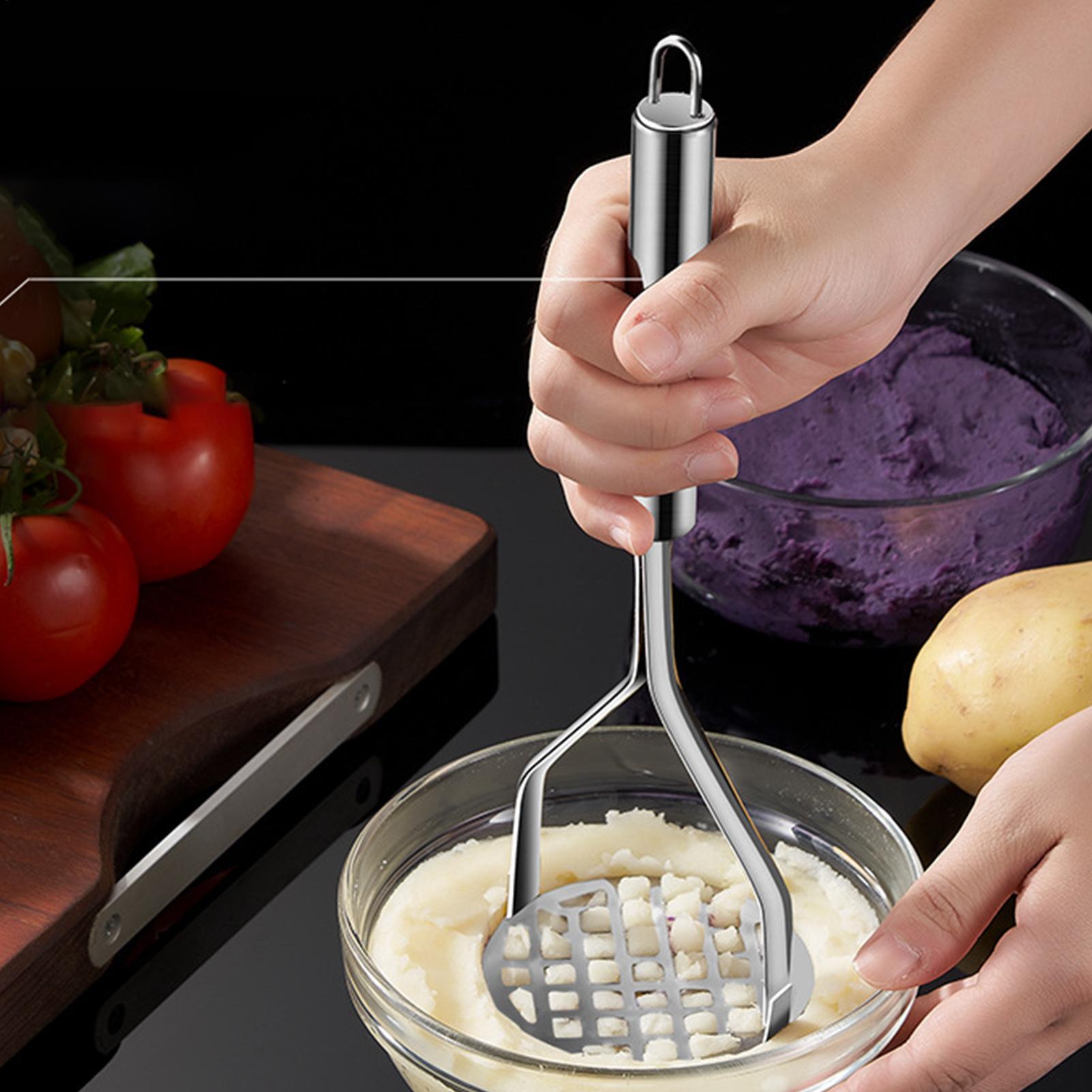 Manual Potato Masher Stainless - Kitchen Gadgets For Men recension och pris