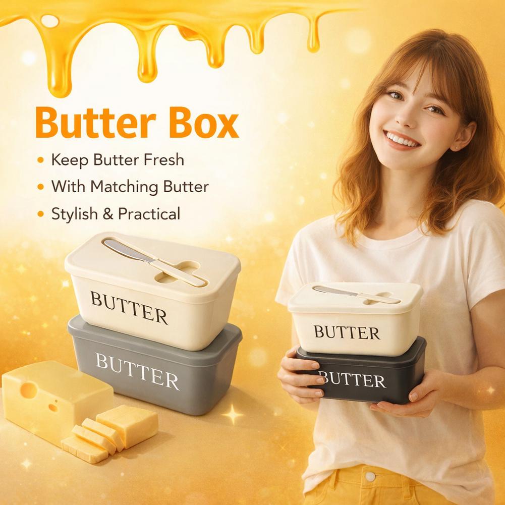 PP Butter Dish with Lid & Spre - Kitchen Gadgets Organizer recension och pris